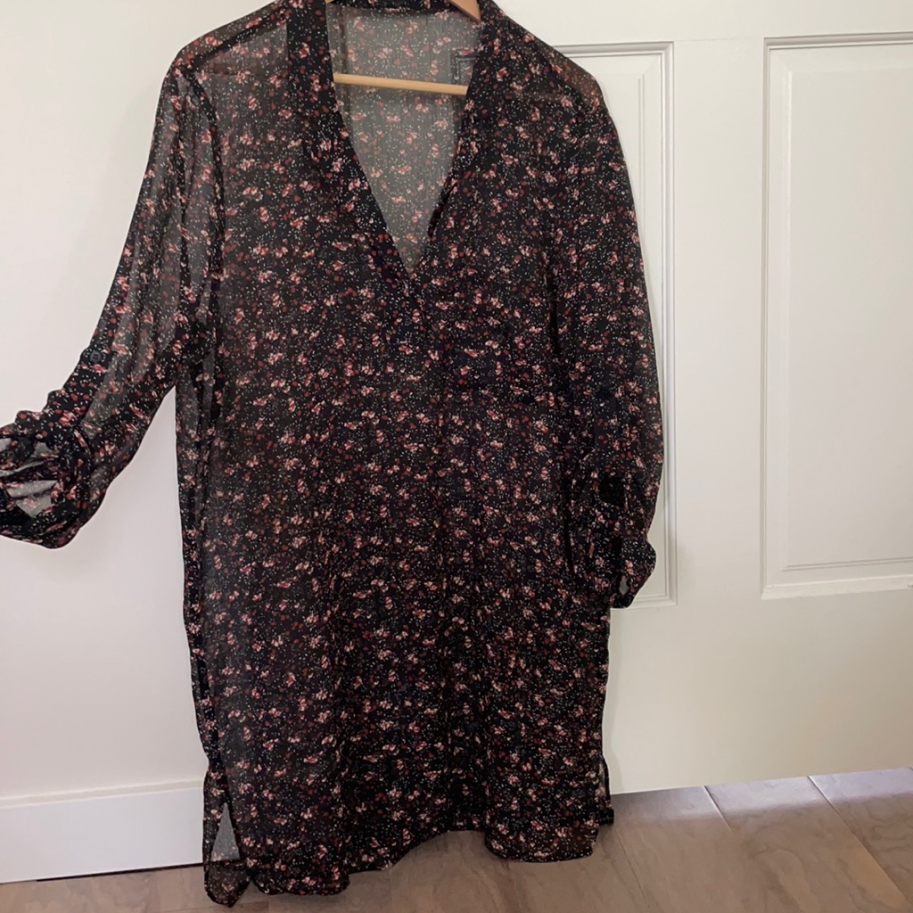 Zara Basic Transparent Tunic